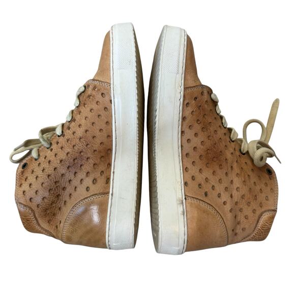 BED STU Lirica High Top Platform Sneake Bone Dip Dye Size 6 - Picture 5 of 9